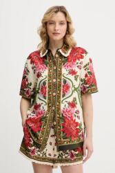 Farm Rio selyem ruha - bézs L