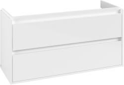 Villeroy & Boch Dulap baza suspendat Villeroy & Boch Skyla cu 2 sertare, 1172x596mm, Brilliant White (C80000VE)