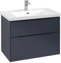 Villeroy & Boch Dulap baza suspendat Villeroy & Boch Subway 3.0 772x576x478 mm cu doua sertare, Marine Blue (C57401VQ)