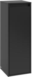 Villeroy & Boch Dulap auxiliar suspendat Villeroy & Boch Skyla cu 1 usa, 100x43mm, orientare dreapta, Volcano Black (C80201VL)