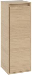 Villeroy & Boch Dulap auxiliar suspendat Villeroy & Boch Skyla cu 1 usa, 100x43mm, orientare dreapta, Nordik Oak (C80201VJ)