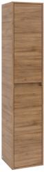 Villeroy & Boch Dulap inalt suspendat Villeroy & Boch Skyla cu 2 usi, 170x35mm, orientare stanga, Oak Kansas (C80100RH)