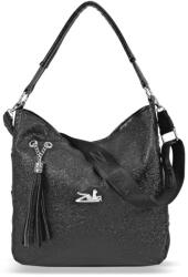 ZELLIA Női Válltáska 24151 Fekete - Crystal - (ZLK-24151-51539108)