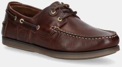 Barbour bőr félcipő Wake - barna Férfi 43