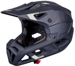 W-Tec Downhill sisak W-TEC Calheto, állítható méret, rögzítés párnázott állszíjjal, 16 egyenletesen elosztott szellőzőnyílás, 9 szellőzőnyílás az állhídon Szín: Fekete Ezüst, Méret: M(54-58)