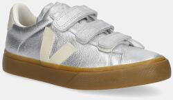 Veja bőr sportcipő Recife Logo - ezüst Női 36