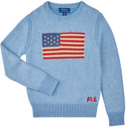 Ralph Lauren Pulovere Fete SWEATER-PULLOVER Polo Ralph Lauren albastru EU L