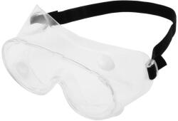 MTX zárt polikarbonát védőszemüveg, átlátszó lencse, szellőző, gumis pánt SG-60001 (892199) - kellegyszerszam