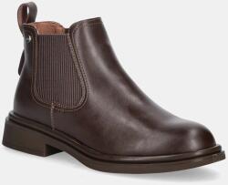 Goe bőr bokacsizma - barna Női 40