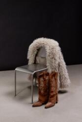 Answear. LAB cowboy csizma velúrból - barna Női 39 - answear - 47 990 Ft