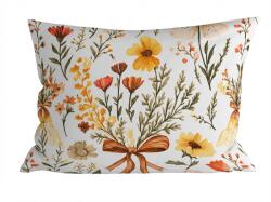  Mikroszálas párnahuzat FLORAL RIBBON 70x90 cm, krémszínű