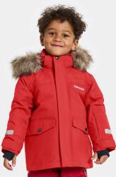 Didriksons gyerek dzseki BJÄRVEN KIDS PARKA 4 - piros 90
