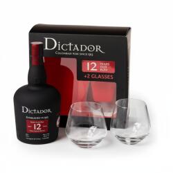 Dictador Rom Dictador 12 Ani Cu 2 Pahare 40%, 0.7L