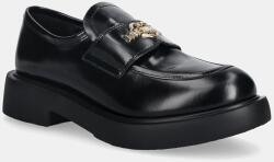 Love Moschino bőr mokaszin - fekete Női 40 - answear - 46 990 Ft