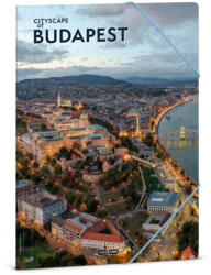 Ars Una Cityscape-Budapest A/4 gumis dosszié (50215065) - kvikki
