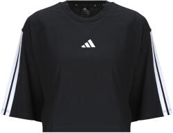 adidas Tricouri mânecă scurtă Femei Essentials 3-Stripes Cotton Loose T-Shirt adidas Negru EU L