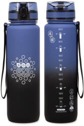 Ars Una BPA-mentes színátmenetes motivációs kulacs matt - 1000 ml - Stormy Night (56574562)