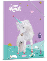 Ars Una Cute Animals-unicorn A/4 gumis dosszié (50214488) - kvikki