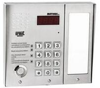 Urmet Kaputelefon kaputábla audió 100lakás kódzár DALLAS info digitális esővéd 2-erű Matibus SE MIWI - 1052/106D (1052/106D)