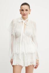 TWINSET felső selyemkeverékből - bézs 42