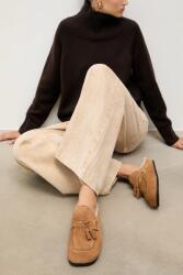 Answear. LAB papucs velúrból - barna Női 36 - answear - 26 690 Ft