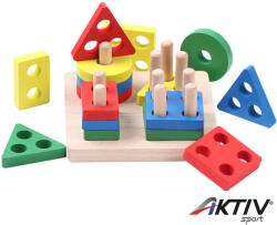 Sky Montessori szín és formaválogató játék (SLX-5)