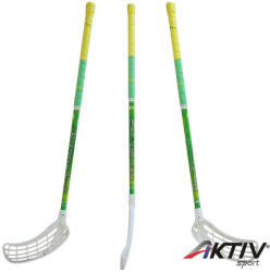 ASport Floorball ütő üvegszálas Gravity Kids 76/87 cm IFF balos zöld (3011-087) - aktivsport