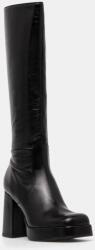 Jonak bőr csizma BRYAN - fekete Női 41