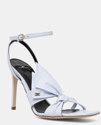 Elisabetta Franchi bőr tűsarkú - kék Női 38