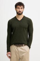 Barbour gyapjú pulóver - zöld L