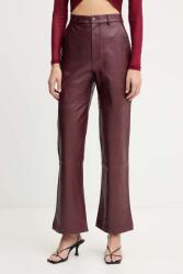 Bardot nadrág - burgundia XS