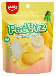 Amos Sweets Peelerz Gummy Banana banános hámozható gumicukor 120g - delfinbuvar
