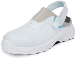 CERVA CERVA HYGOSAFE SB ESD SR / SB ESD biztonsági papucs levehető sarokpánttal, tépőzárral - fehér (0206009180048)