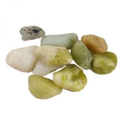 Art Deco Dekor kavics - zöldes - 0, 8-1 cm 1 kg (Q699204)