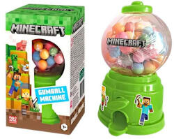  Minecraft Gumball Machine rágógumi adagolóval 100g - vegyesbolt