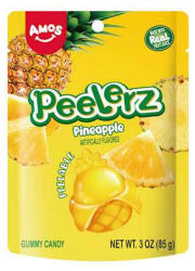 Amos Sweets Peelerz Pineapple ananász ízű hámozható gumicukor 65g - vegyesbolt