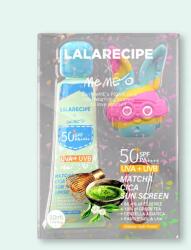 LALARECIPE Centellás és matchás fényvédő arckrém Matcha Cica Sunscreen - 50 ml, 1 db