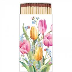 Ambiente Tulips Bouquet gyufa 6, 5x11cm