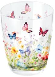 Ambiente Butterflies in field üvegpohár