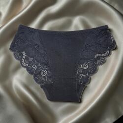 Lemila Csipkés pamut alsó Fekete, 2XL 112981