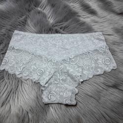 Lemila Csipkés pamut brazil alsó Világos szürke, M 113019