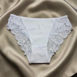 Lemila Csipkés pamut alsó Fehér, M 112974