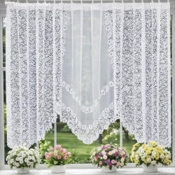 fuggonyoutlet Rasel, M pano, fehér, 300x155 cm