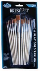  Ecsetek Royal & Langnickel - 12- részes szett (ecset készlet -)
