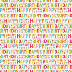 Cardex Csomagolópapír, hengeres, 70x100cm, Happy Birthday! (CRX-50693) - mesescuccok