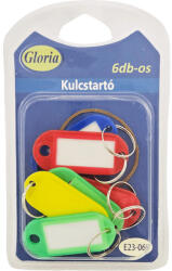  Kulcsjelölő biléta, 6 db/doboz (KGG-061854) - mesescuccok