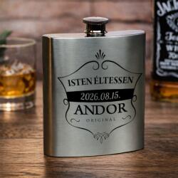 NagyAjándék. hu Egyedi fém flaska