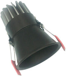 ZAMBELIS LIGHTS Mennyezetbe Építhető Lámpa Fekete ZAMBELIS S076 (S076)