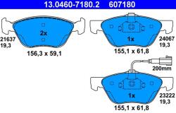 ATE Sada brzdových platničiek kotúčovej brzdy ATE 13.0460-7180.2 (13.0460-7180.2)