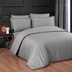 La Romano® Lenjerie pat de lux premium satin La Romano, Lucca Gri (Ash) Lenjerie de pat